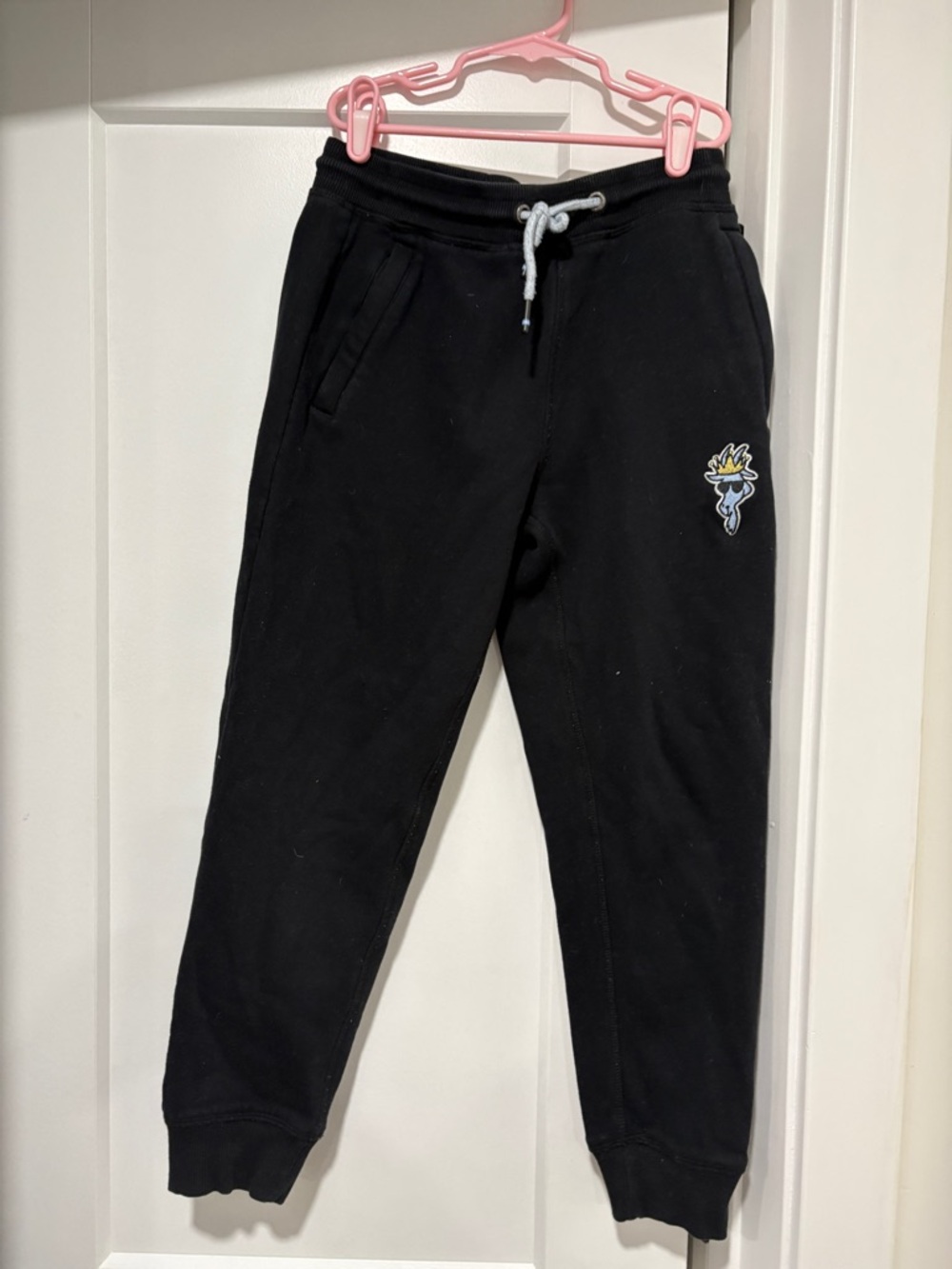 Boys Goat Black Joggers